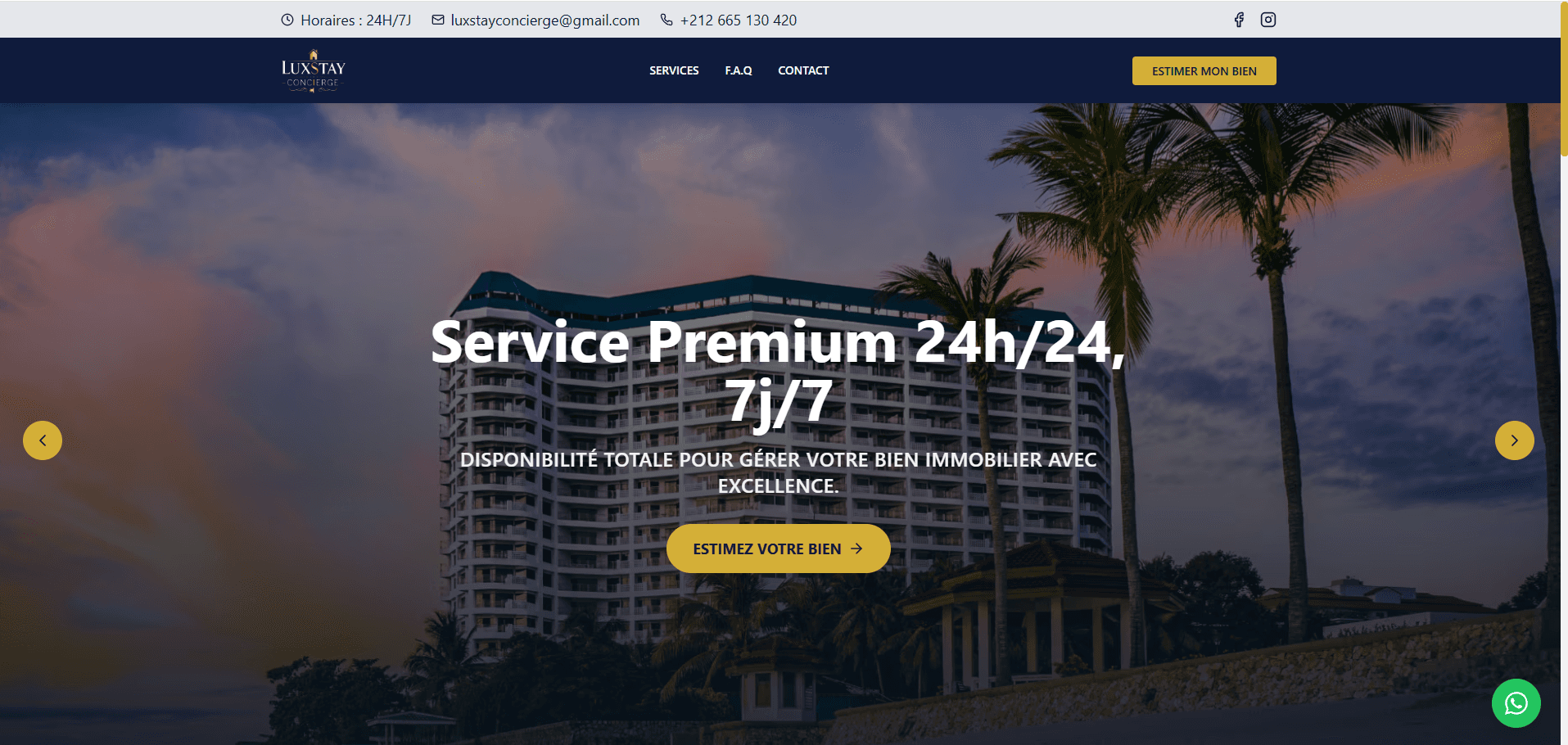 LuxStay Concierge preview