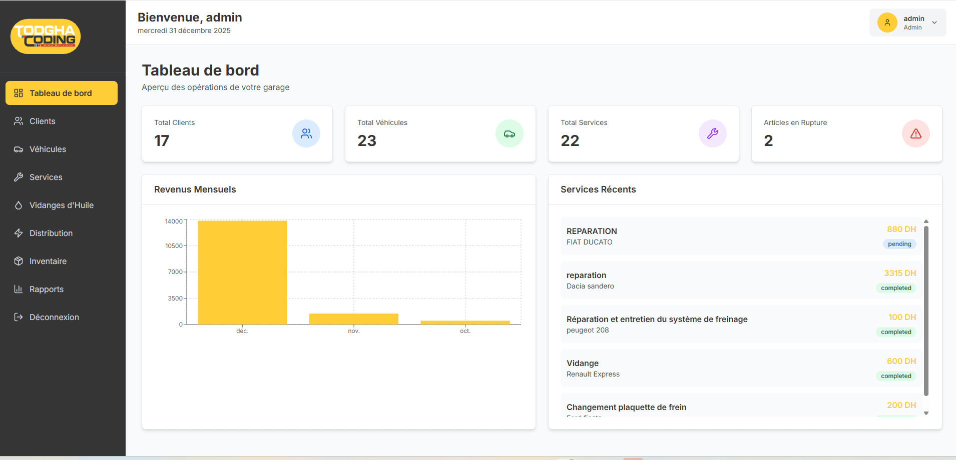 Todgha Coding Garage preview